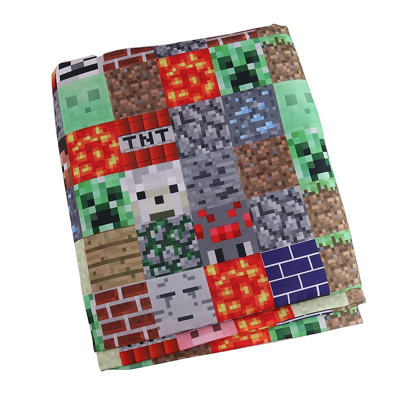 Amazon | for マインクラフト 布 生地 パッチワーク布 ハギレ